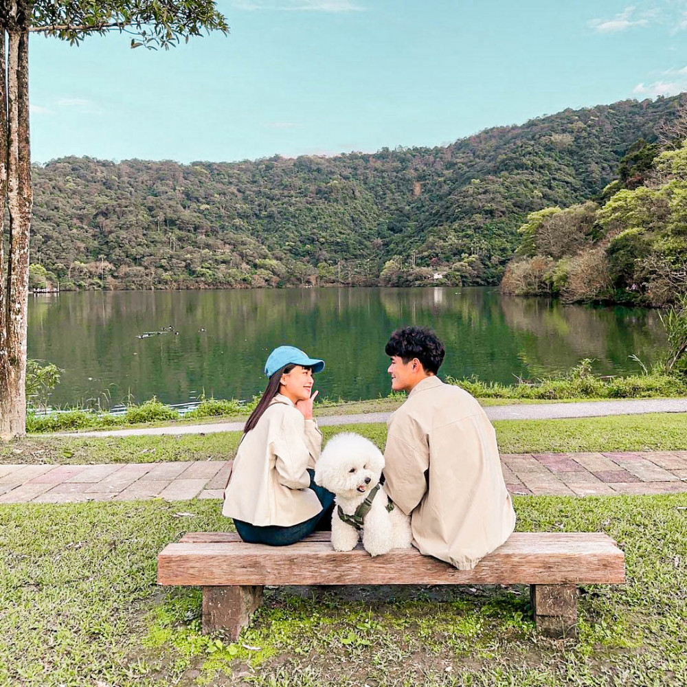如詩如畫的宜蘭梅花湖